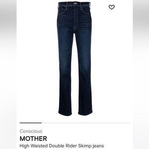 MOTHER High Waisted Jeans - Never Worn - Size 25